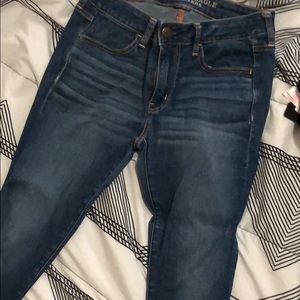 American Eagle Medium wash jeggjng